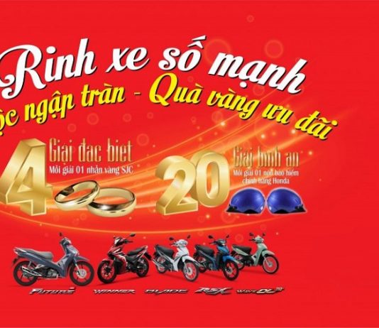 Rinh xe mới nhận ngay quà khủng