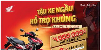 Các chương trình khuyến mãi siêu hot khi mua xe máy Honda