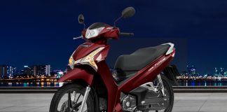 Honda Future màu đỏ