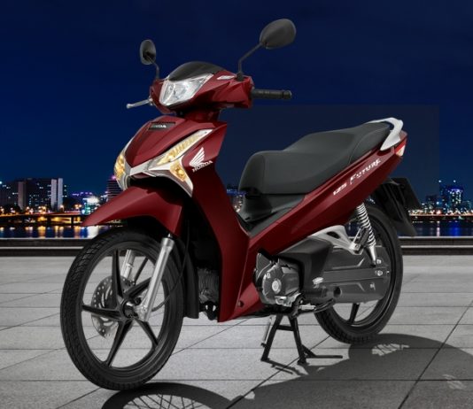 Honda Future màu đỏ