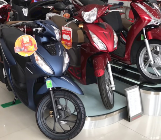 Honda Vision - Mẫu xe tay ga được ưa chuộng nhất tại Việt Nam