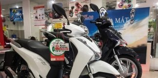 Các phiên bản màu sắc của SH Mode