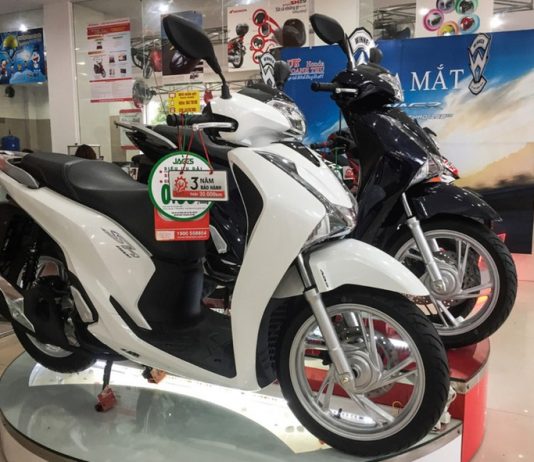 Các phiên bản màu sắc của SH Mode