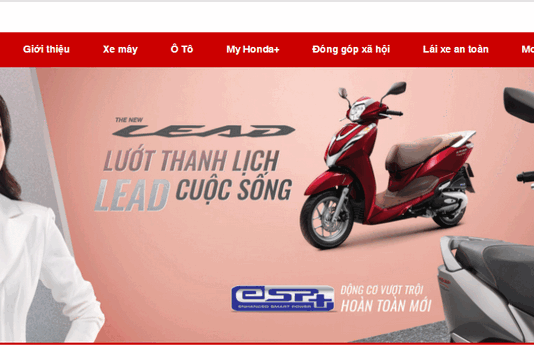 Trang chủ Honda Việt Nam có gì – Tìm kiếm xe online đơn giản Các chương trình khuyến mãi, sự kiện trên trang chủ Honda Việt Nam