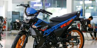 Raider 150 phiên mới nhất sở hữu thiết kế thon gọn 