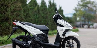 Vario 150 trắng sở hữu trang thiết bị tiện ích 